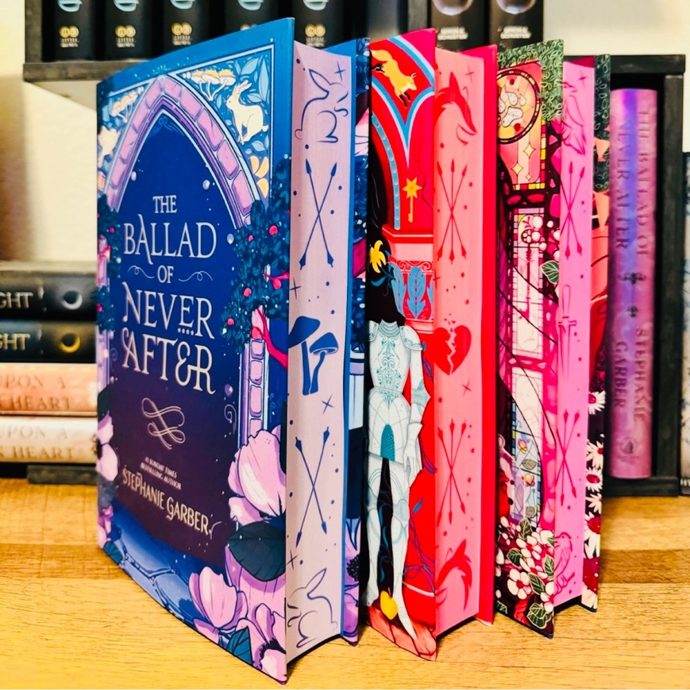 Fairyloot Exclusive Signed TBONA + OUABH + ACFTL by Stephanie Garber